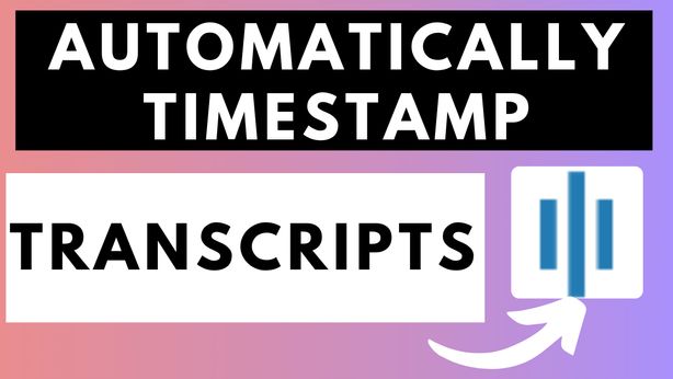 How to automatically add timestamps to transcripts using Sonix.ai