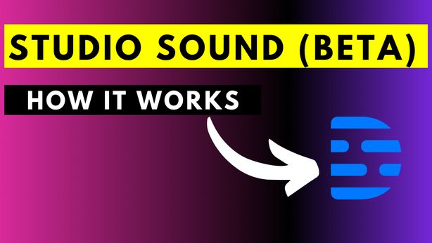 How to Enable Descript's Studio Sound Effect