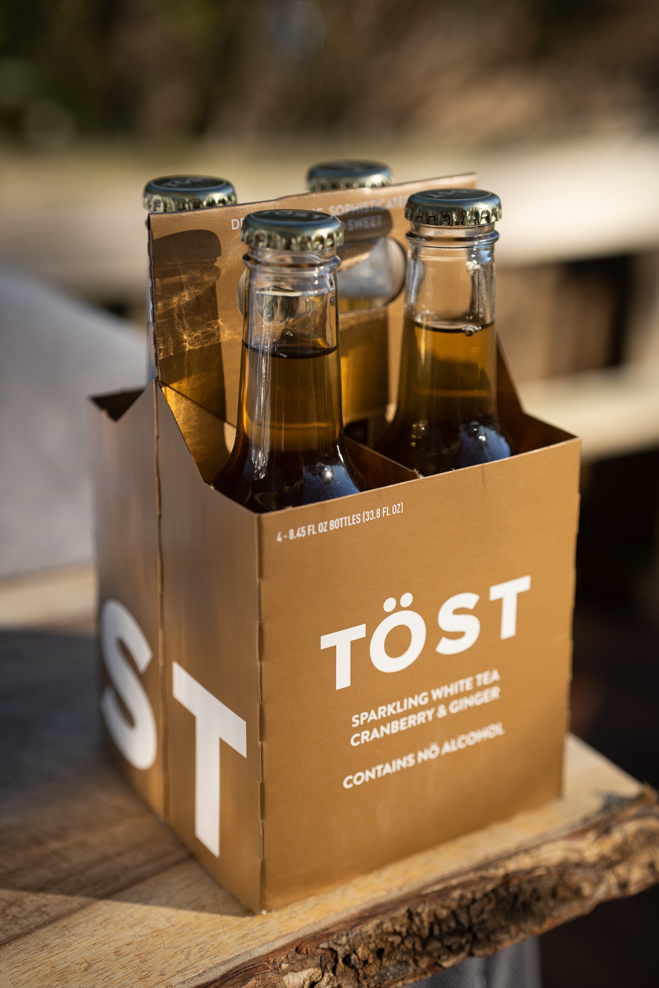 [4-pack] TÖST Cranberry Ginger — 8.45 fl oz Bottle
