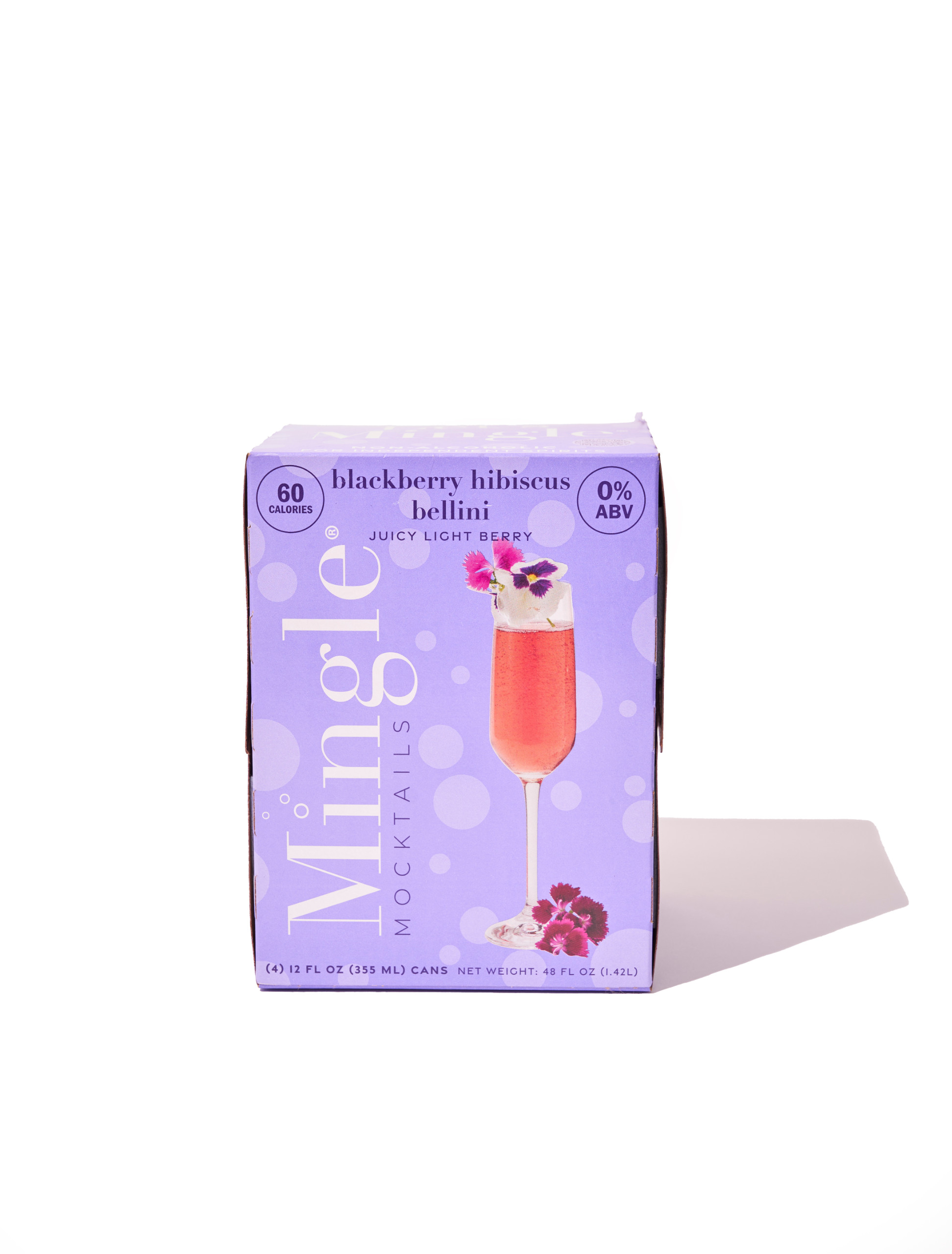 [4-pack] Mingle Blackberry Hibiscus Bellini