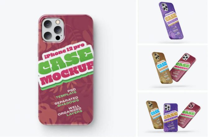 The dimensions are 2000 x 1333 px at 300 dpi. Iphone 12 Pro Case Mockup Free All Mockups Free Mockup Mockup Work