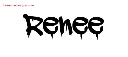 Graffiti Name Tattoo Designs Renee Free Lettering - Free Name Designs 200_x_450_jpg