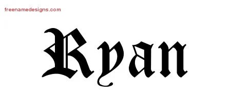 Ryan Archives Page 3 Of 3 Free Name Designs