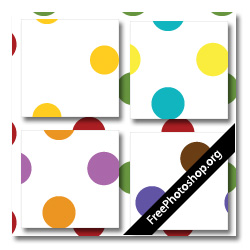 Colored Dotted Pattern