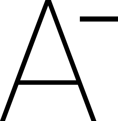 Download Font Size Decrease Icon Free Freepngimg - Perfect Light Texture - Desktop