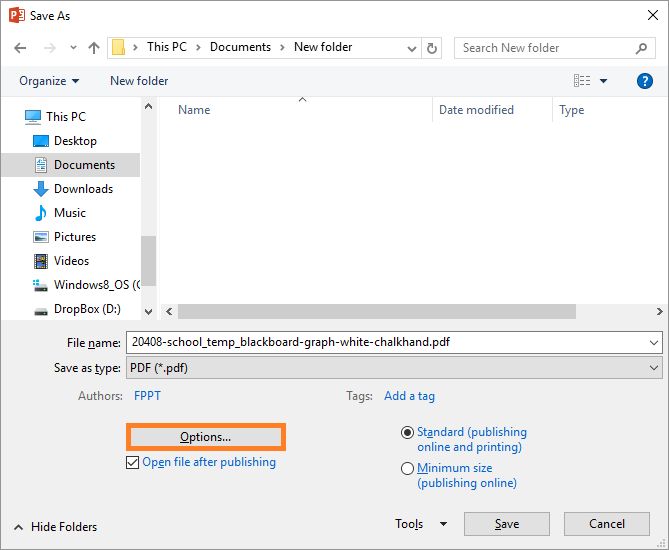 How To Convert Powerpoint Files With Comments And Markups To Pdf - Minimal Pattern Collection - Retina Quality