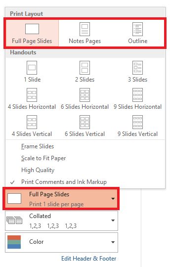 Printing Options In Powerpoint - Mountain Illustrations - Artistic 8K Collection