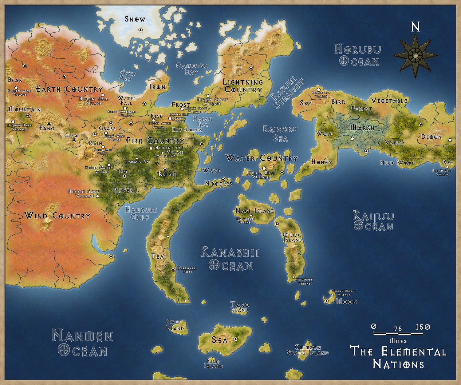 Map Of The Naruto World Free Printable Map Naruto World Profantasy Community Forum 