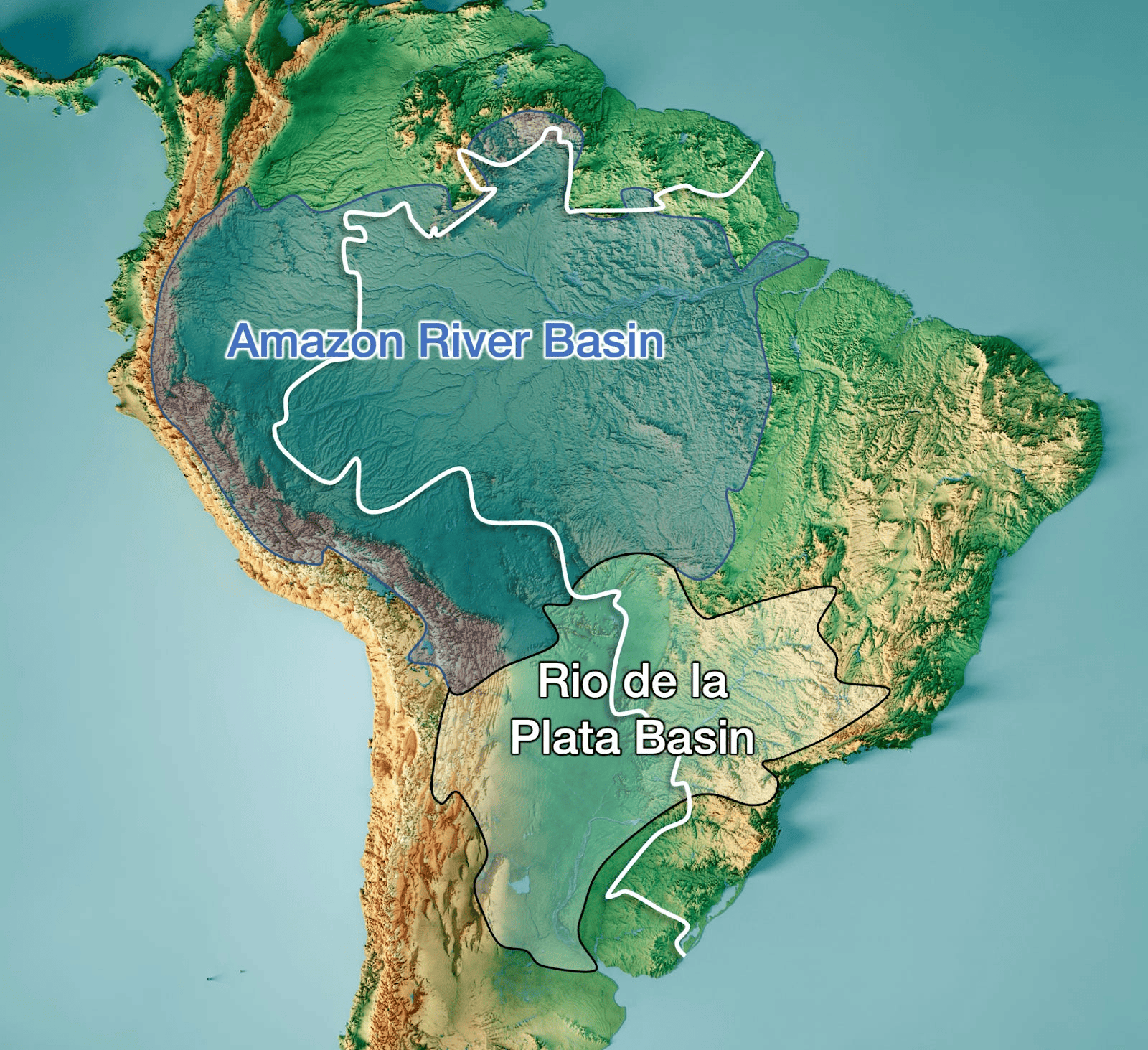 World Map Of Amazon River Free Printable Map The Amazon Rainforest By Tomas Pueyo 