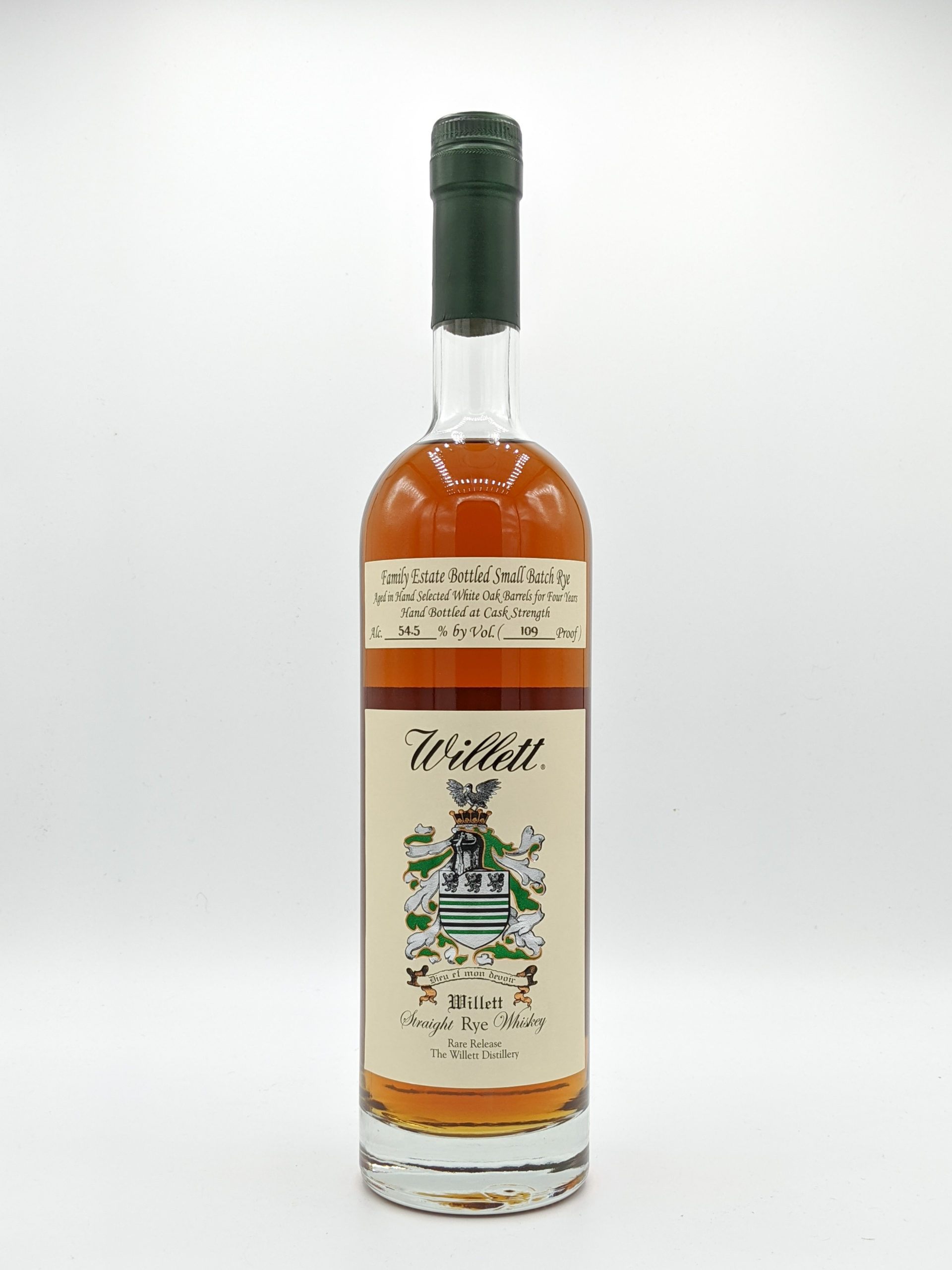 Willett 4 Year Straight Rye 109 Proof - Free Range Wine & Spirits