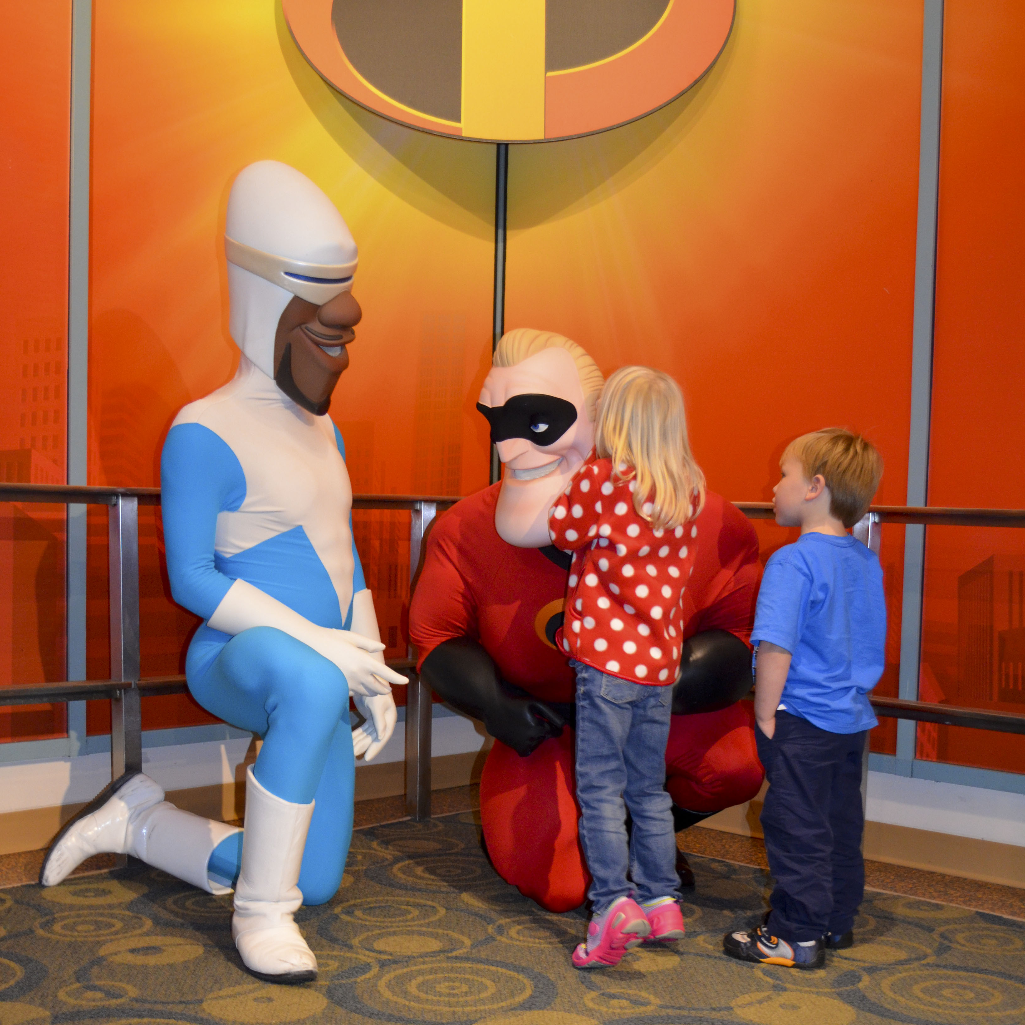Who knows what she told him. She was telling characters secrets all over Disney World!