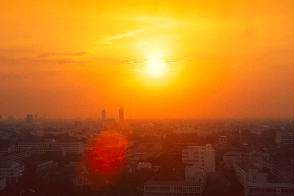 city heat wave
