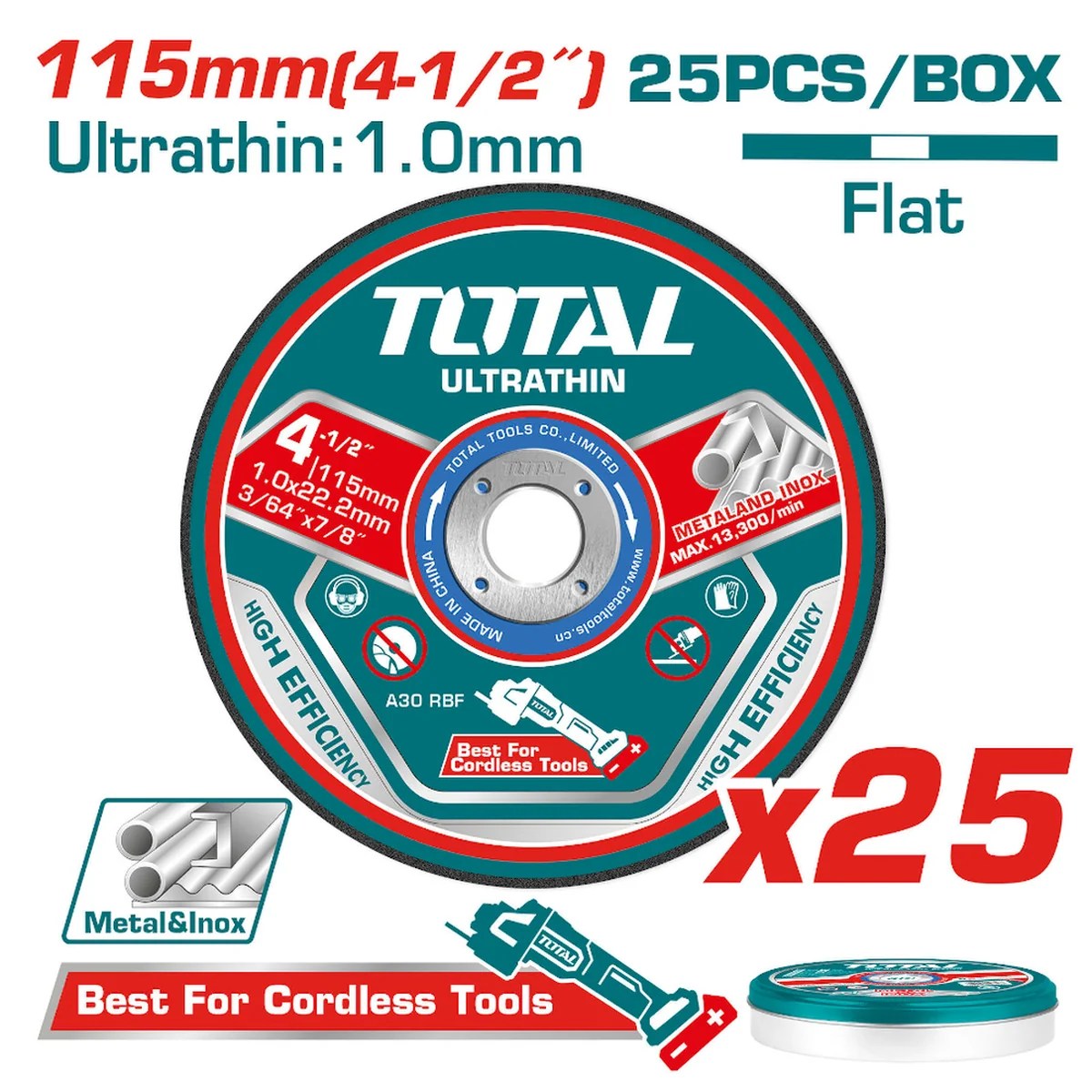 Conjunto De Discos De Corte De Metal Ultrafinos