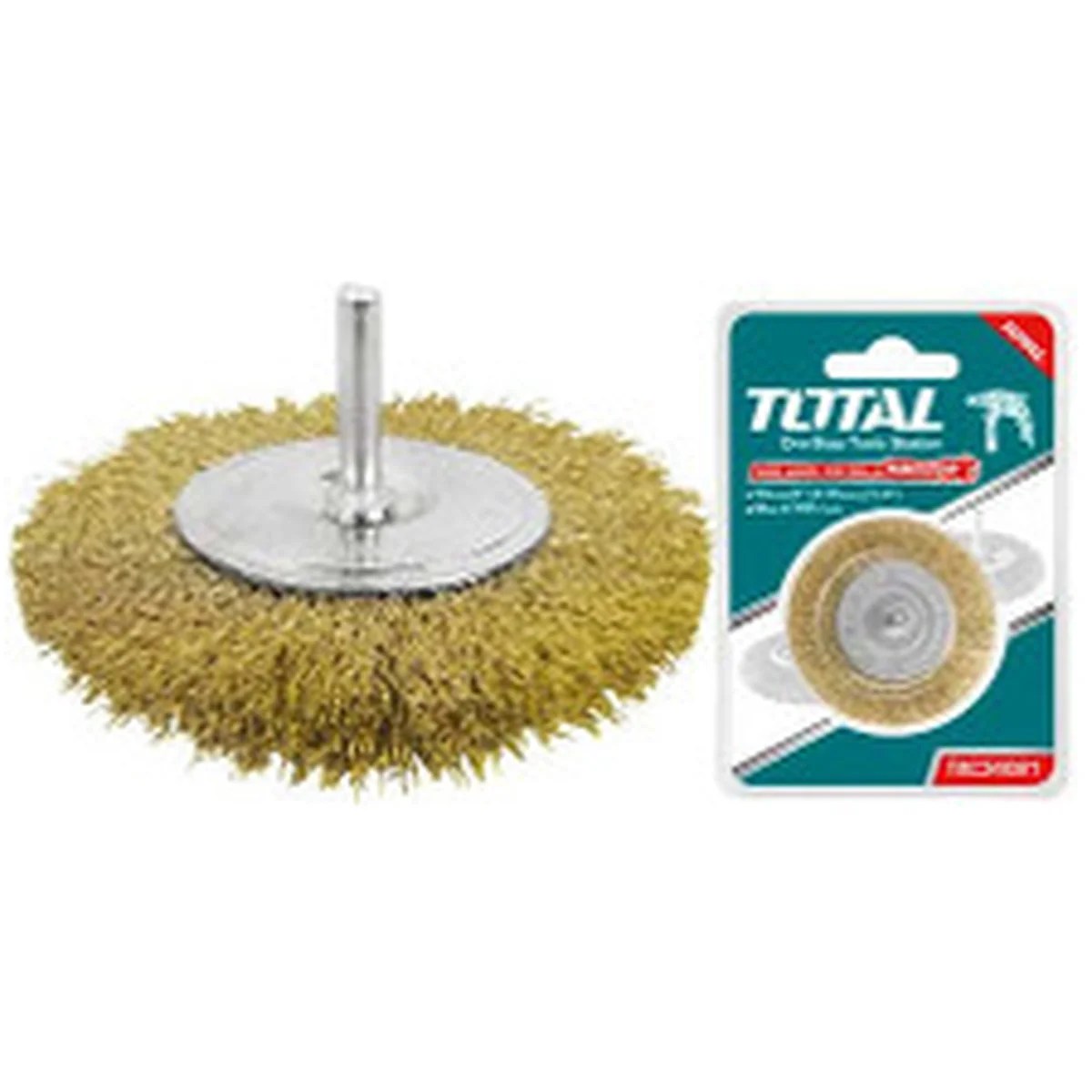 Escova De Arame Circular 4" 22mm