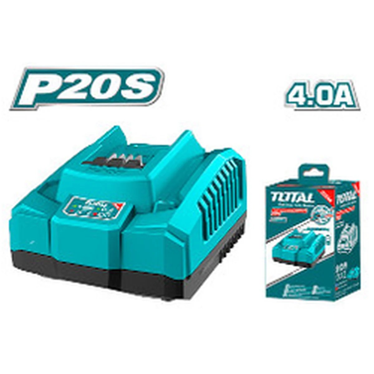 Carregador Para Bateria De 20v Tipo: P20s
