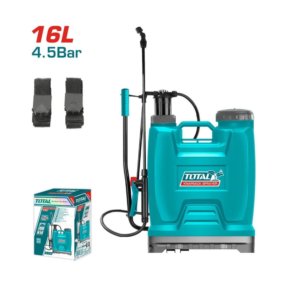 Pulverizador Costal Manual 16 Litros 4,5 Bar