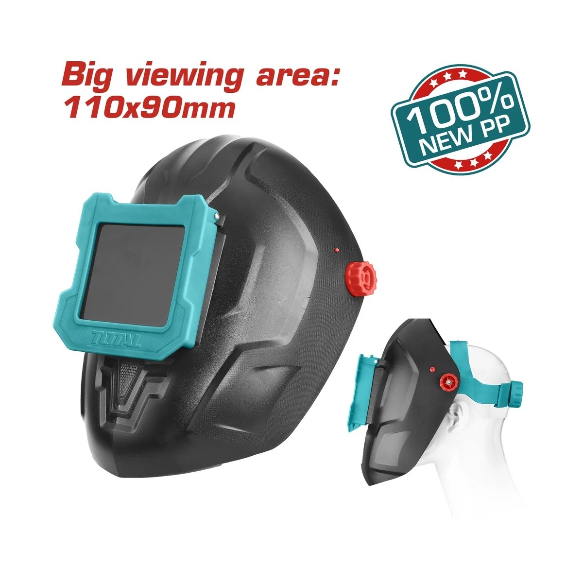 Máscara de Solda com Visor Móvel