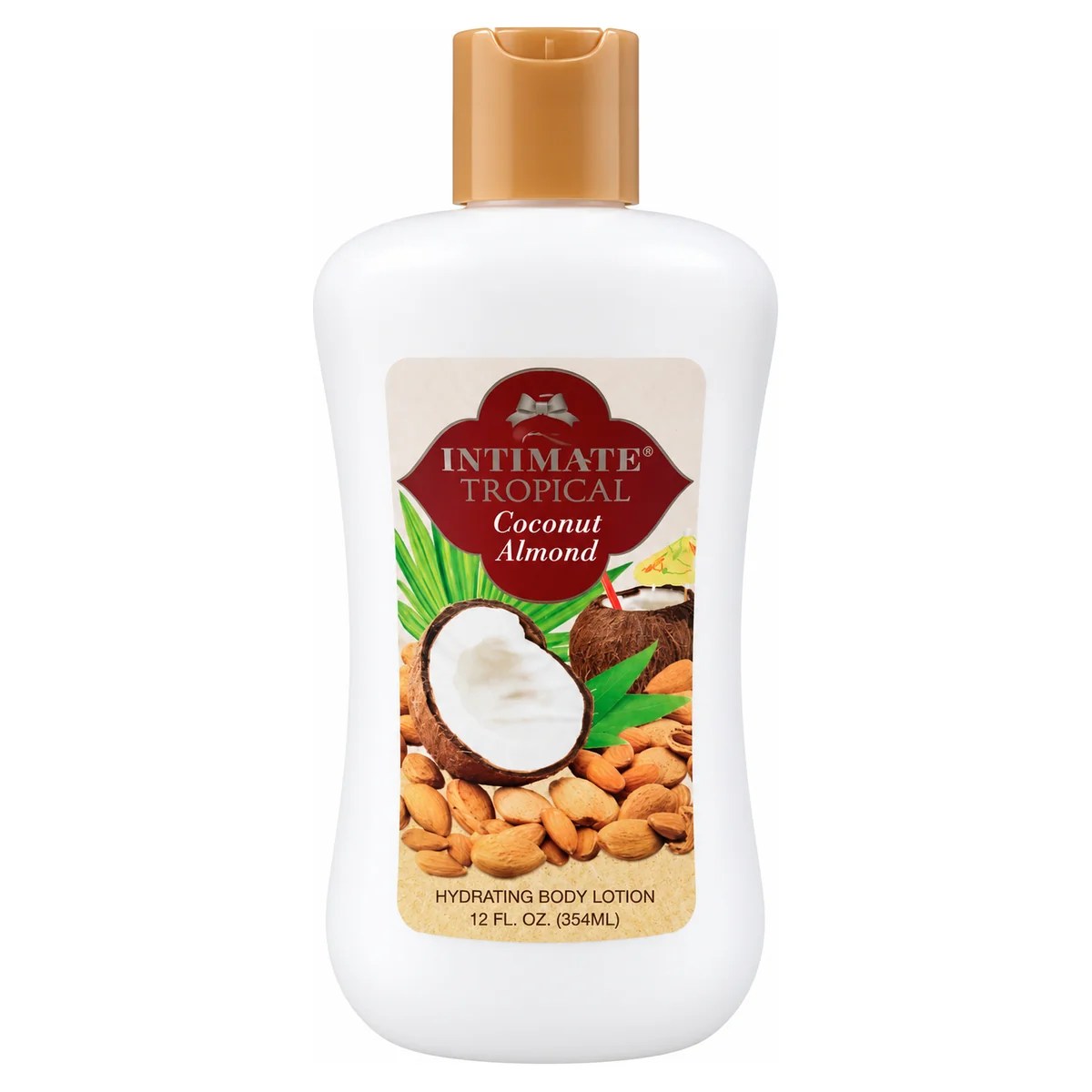 Loção Corporal Hidratante Intimate Tropical Coconut Almond 354 ml