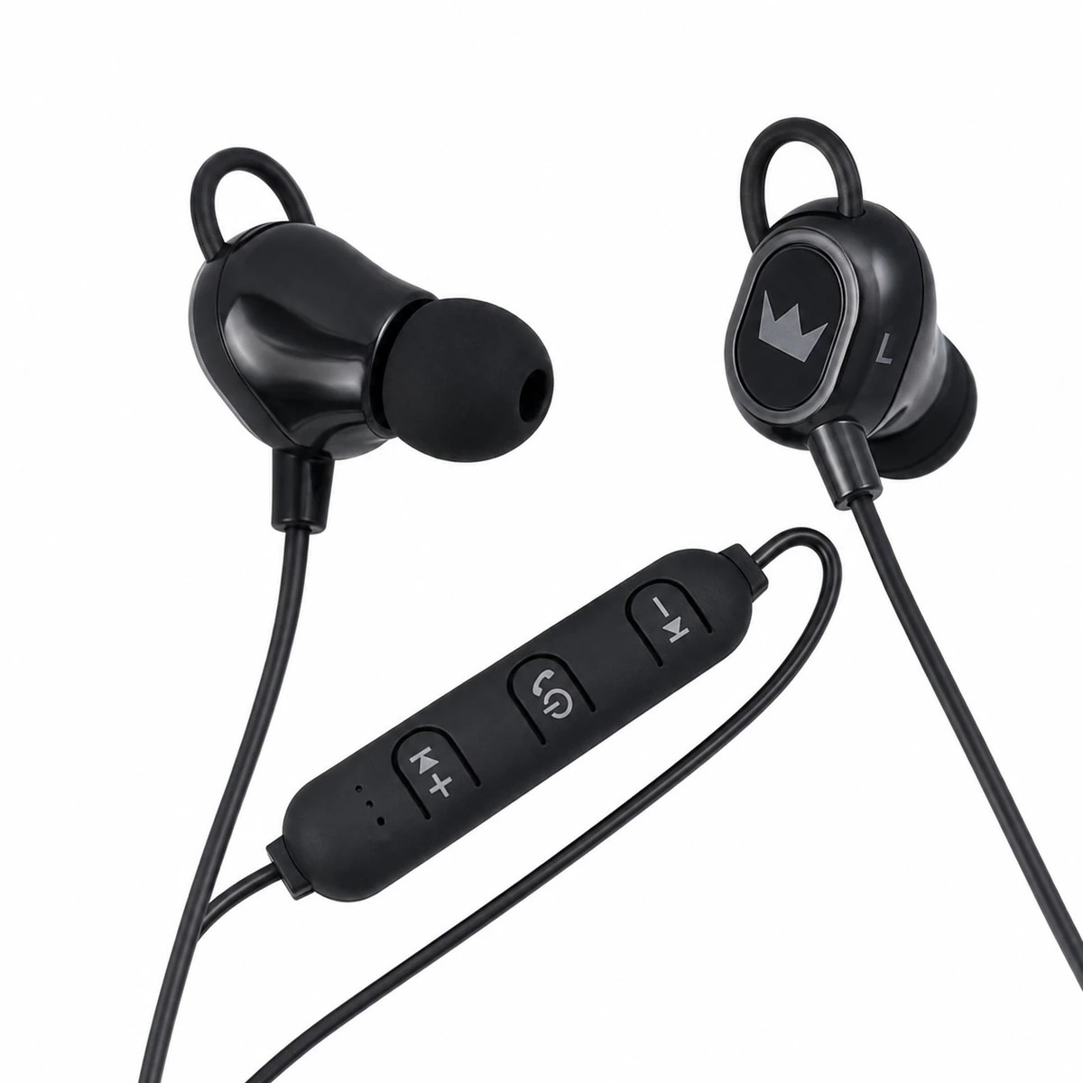 Fone de Ouvido Bluetooth Crown Micro CMBE-500 com Microfone
