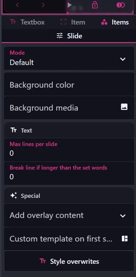 Freeshow Docs Drawer Templates - Creative Light Image - Desktop