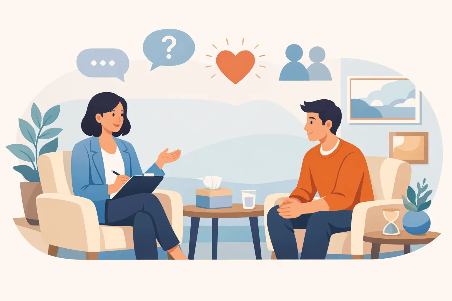 First Therapy Session Expectations Explained