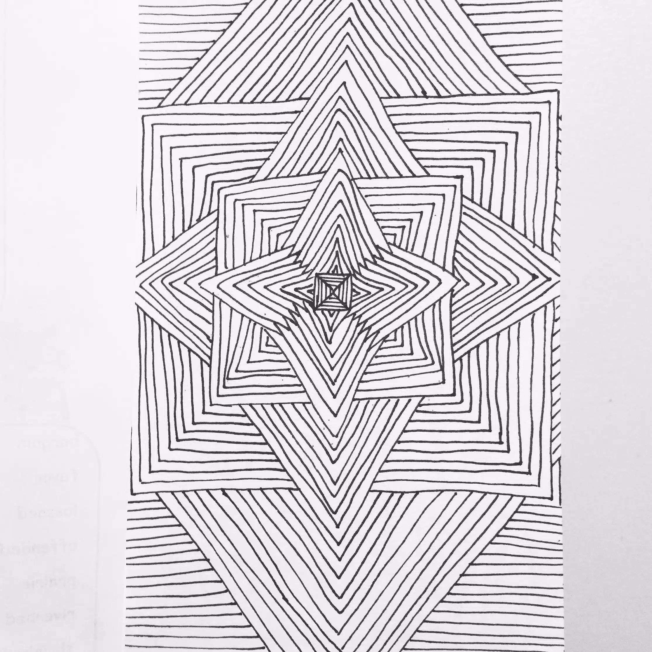 I came up with this in my head. I'm pretty proud of it. Trippy!