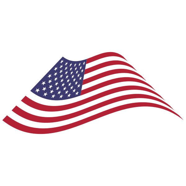Download this american flag png transparent png image as an icon or download the original size directly. American Flag Waving Free Svg