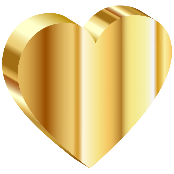 Layered mandala from crafthouse svg. 3d Heart Of Gold Free Svg