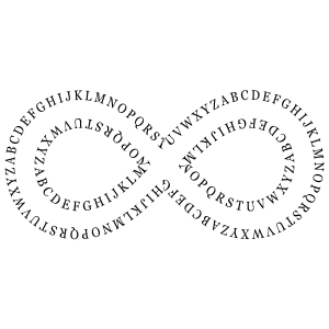 infinitely repeated geometric pattern crossword 5