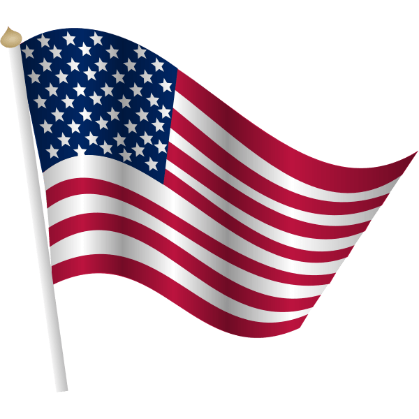 Tattered flag torn american flag svg eps dxf png cut file . American Flag Waving Free Svg