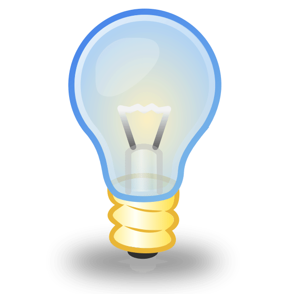 Free for commercial use no attribution required high quality images. Vector Clip Art Of Small Transparent Light Bulb Free Svg