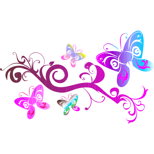 580+ Colorful Butterfly Svg Images