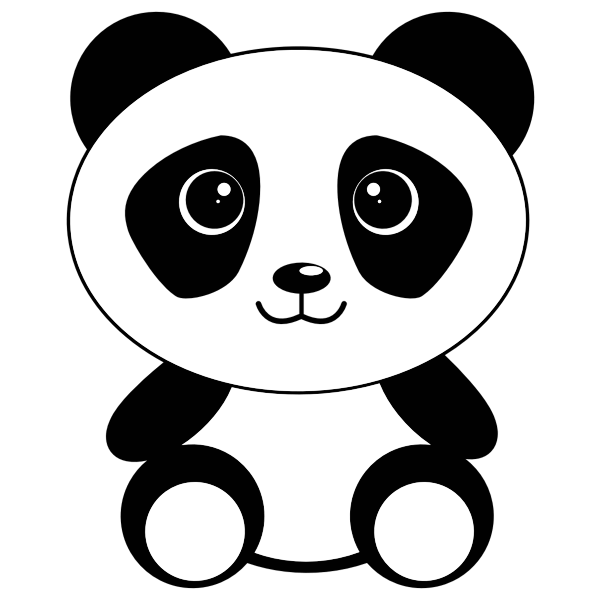 Free panda scalable vector graphics for your projects. Cartoon Drawing Of Panda Free Svg