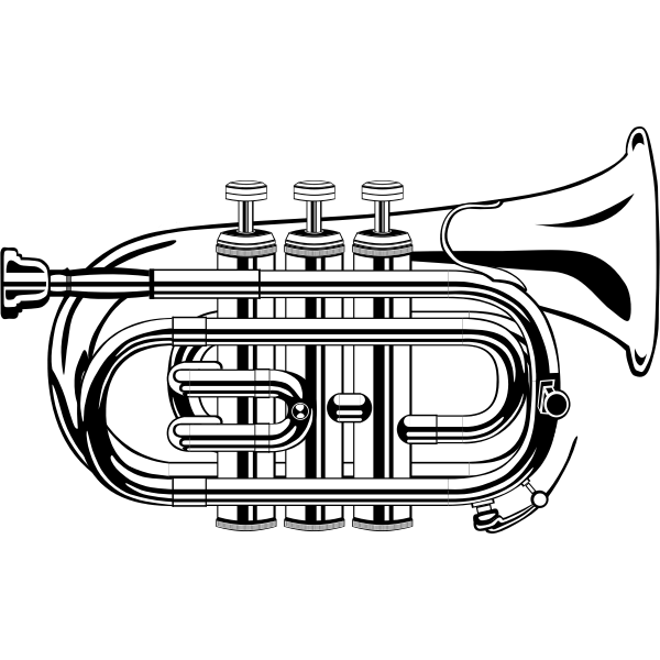 Discover 567 free trumpet png images with transparent backgrounds. Vector Illustration Of Pocket Trumpet Free Svg