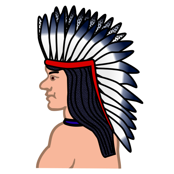 She can and she will, feather headdress … Native American Free Svg