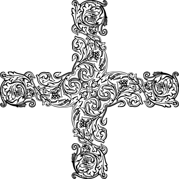 Simple licensing, dedicated customer support. Ornamental Cross Decoration Free Svg