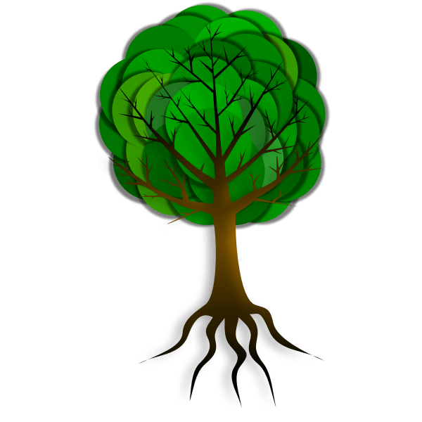 Compatible with silhouette, cricut and other cutting machines and more. Tree Vector Image Free Svg