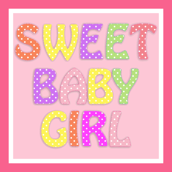 This diaper baby card svg is perfect for a baby shower. Baby girl card | Free SVG