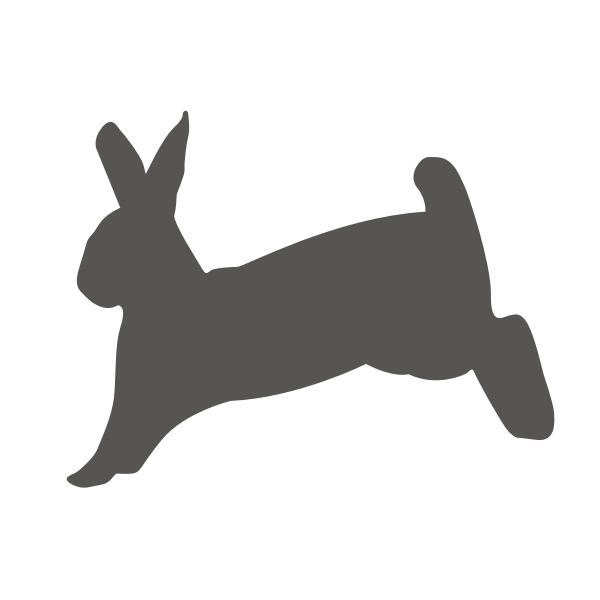 Download 110+ royalty free easter bunny hopping vector . Bunny Hopping 01 Free Svg
