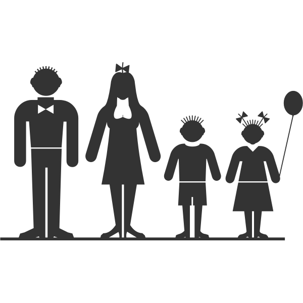 As you start to plan your family, it’s natural to ponder what that might look like. Family Of Four Members Vector Clip Art Free Svg