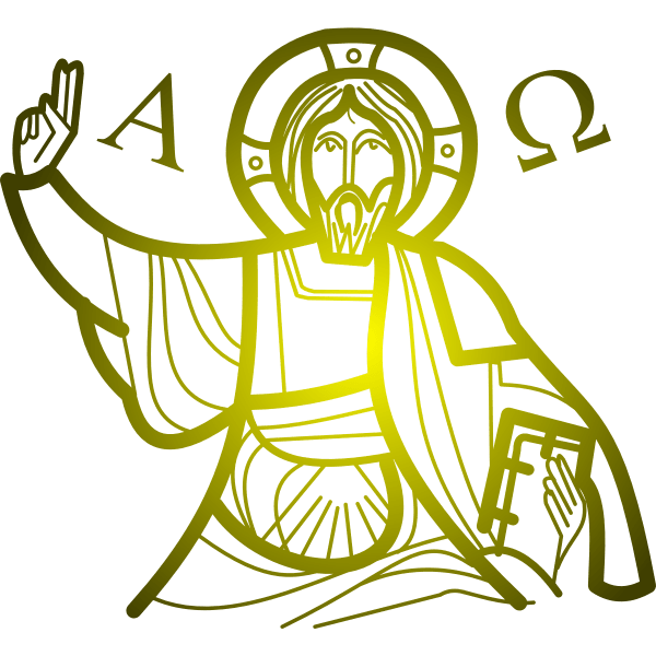 Have you ever seen a sign warning you about deer falling from the sky? Jesus Christ's image | Free SVG