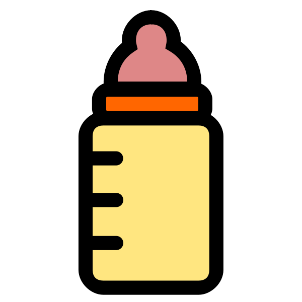 Free Beer and baby bottle svg, happy first father's day svg, drinking buddies svg, instant download for cricut design space. Vector Baby Bottle Icon Free Svg Free SVG