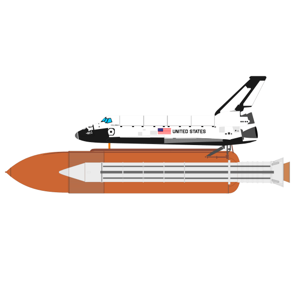 A follow along drawing with mr. Space Shuttle Vector Drawing Free Svg