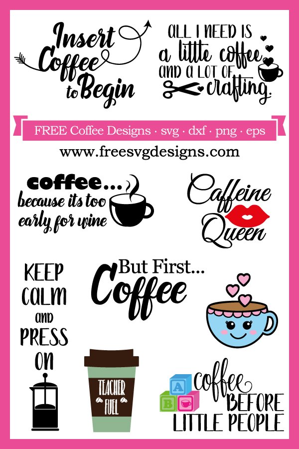 Download, edit, cut, and make! Inspirational Coffee Mom And Love Quotes For Craft Projects