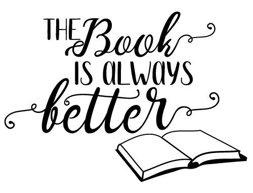 Attitude is everyting | motivational quote | svg cutting file. Free Svg Files Svg Png Dxf Eps Quote The Book Is Always Better