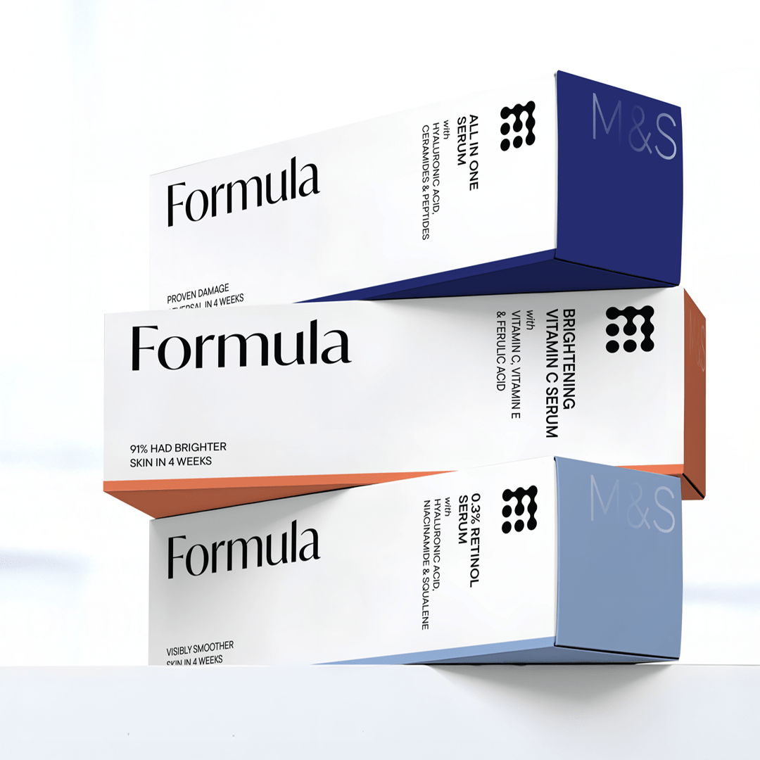 Free The Birds M&S Formula Beauty Rebrand Identity