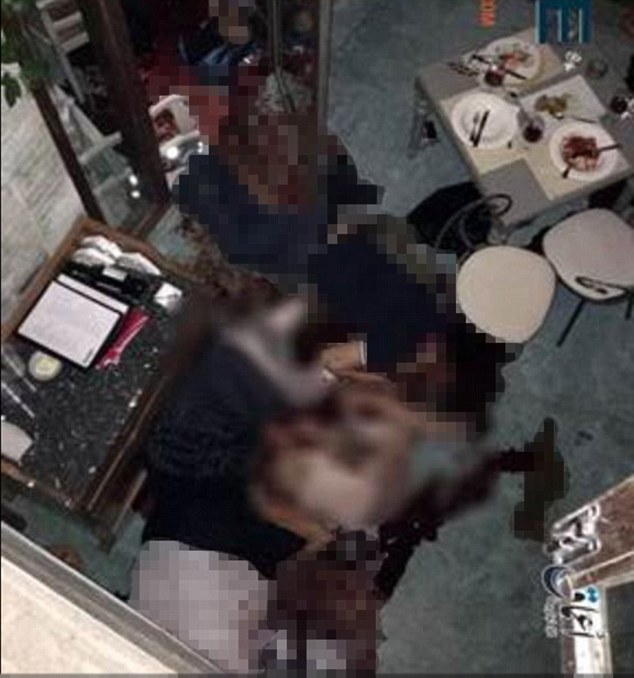 Gruesome image (blurred) released by ISIS