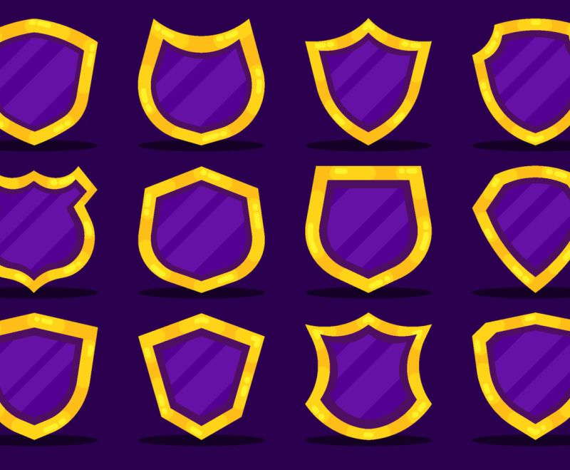 Shield Icon Set Collection - Download Amazing Nature Illustration | HD