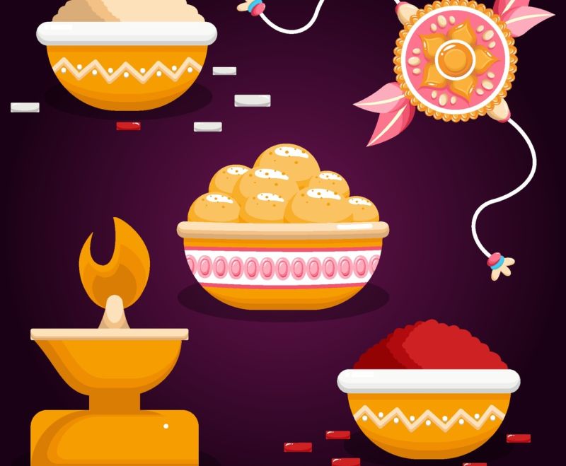Raksha Bandhan Concept Freevectors - Download Classic Nature Texture | 4K