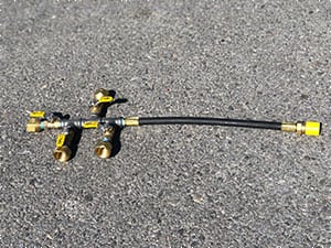 Custom-Built 4-Way Manifold